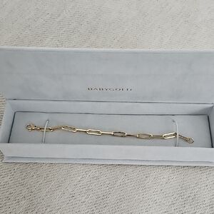 Baby Gold Chain Bracelet